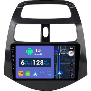 RoverOne Autoradio GPS voor Chevrolet Spark 2010 2011 2012 2013 2014 Carplay Android Auto Stereo Hoofdeenheid Bluetooth WiFi Radio Speler Sat Navigatie