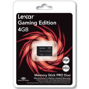 Lexar Memory Stick Pro Duo Gaming Edition 4 GB geheugenkaart