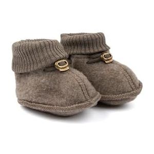 Mikk-line Woll Pantoffels voor kinderen, Oeko-Tex 100, kruipschoenen baby in wol voor meisjes en jongens, wollen babysokken 95% wol, 100% mulesingvrij, loopschoenen baby, babyschoenen 0-6 maanden,