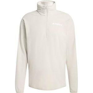 adidas Hombre Terrex Multi Essentials Half Zip Fleece Jacket, wonder alumina, S
