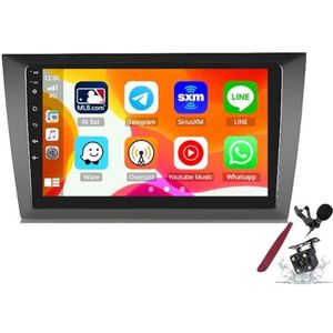 Android 15 Autoradio voor VW G-olf 6 (2010-2013) 9 inch 2K aanraakscherm 2000 * 1200 Android hoofdapparaat multimediaspeler met Carplay, GPS-navigatie, BT, 5G WiFi, DSP, SWC,K4 pro
