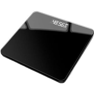 Weegschaal Vierkante Personenweegschaal Digitale Weegschaal Glazen Platformweegschaal Multifunctioneel Personenweegschaal