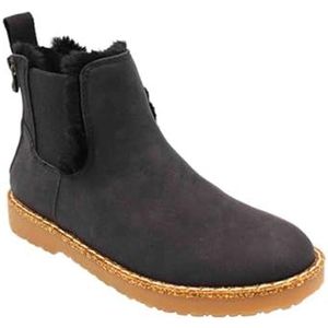 Platform hoge slip-on sneakers, Enkellaarsjes Lage hak Warm nepbont gevoerd, Gevechtslaarzen Enkellaarzen, Winterenkellaarzen voor dames Bbauer