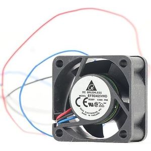 EFB0405VHD Delta Ventilator 5VDC 3-draads 0.50A Axiale Ventilator Borstelloze