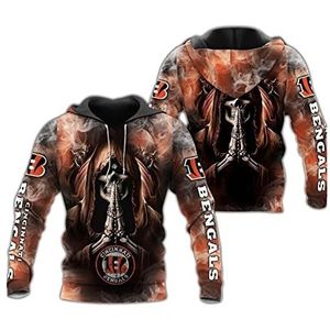 Viking 3D Odin Tattoos Printed Rune Sweatshirt, Harajuku Hooded Pullover Raven Casual Jacket
