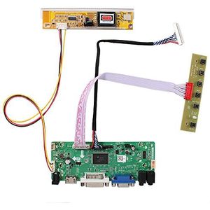 VSDISPLAY VGA DVI Audio-ingang LCD Controllerkaart voor B156XW01 LTN156AT01 15,6 inch 1366x768 1CCFL 30Pin LCD Panel