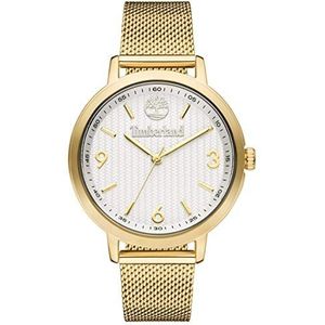 Timberland dames analoog kwarts horloge met roestvrij stalen armband TBL15643MYG.01MM