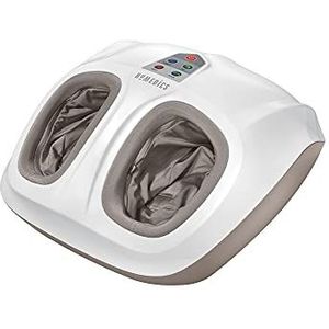 HoMedics Shiatsu Air 2.0 voetmassageapparaat met rustgevende warmte en ritmische luchtcompressie, 3 aangepaste bedieningselementen en intensiteiten, wasbare voering, kneden thuis massage ontspant