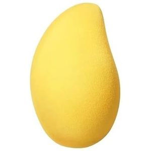 Beste make-upspons for een vlekkeloze foundation applicatie, soepele beautyblenders, gezichtsverfsponsen, poederdons, blendtool, eenvoudig te gebruiken gezichtsspons(50 Yellow with LOGO)