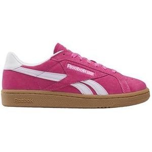 Reebok Club C Grounds UK tennisschoenen voor dames, True Pink Digital Gleam Gum, 42.5 EU