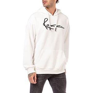 Redbridge Hoodie Heren Hooded Pullover Signed, wit, M