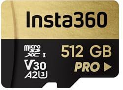 INSTA360 - X4 - Geheugenkaart - Zwart - 512GB