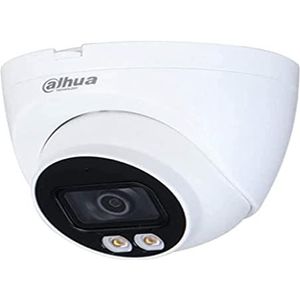 Dahua - Telecamera IP ONVIF PoE 4MP 2,8mm Full Color Starlight Warm LED Audio IPC-HDW2439T-AS-LED-S2, 1 stuk (1 stuks)