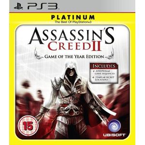 Assassin's Creed II 2 Game Of The Year Edition (Platinum) PS3 Game