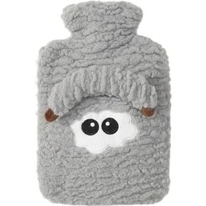 Warmwaterkruikvulling grote schattige pluche doek hoes om handen te verwarmen en warm te houden PVC watervulling (stijl)