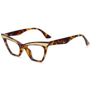 Nepbrillen, Cat's Eye Brilmonturen Multicolor(Leopard Print)