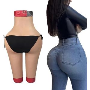 Adima Realistische siliconen slipjes enorme kont gewatteerd verbeteren push up panty hiplifter shaper boxer briefs voor crossdresser,Color1,Basic