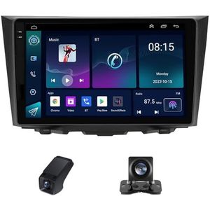 Android autoradio 2 Din geldt voor Suzuki Kizashi 2009-2015 met Draadloze Carplay Android Auto GPS Navi WiFi 9 inch met Bluetooth FM/RDS+ Achteruitrijcamera/Stuurwielbediening(C30Plus)
