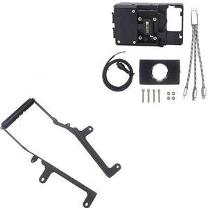 Navigatiebeugelbord GPS VOOR NSS750 VOOR NSS 750 2021 Motorfiets Mobiele Telefoon GPS Houder Draadloos Opladen Navigatie Plaat Beugel Standbord Navigatie beugel(22mm USB Stand)