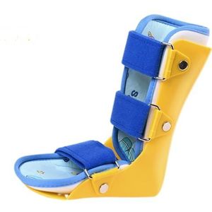 SFKLYU Klapvoetbrace Voor Kinderen Enkelorthese Spalk Ondersteuning Kind Peuter Enkel Voetorthese Nachtspalk Voor Kinderen, Peuters, Kinderen,Left,M