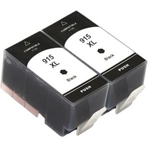 Inktcartridge compatibel for 915XL 915 XL 919XL for Of-icejet Pro 8020 8022 8023 8025 8026 8028 8015 8018 8012 8010(BK 2PC)