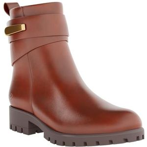 ECCO Dames Modtray Strap Enkellaars, Cognac, 9-9.5