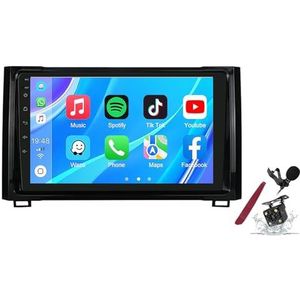 Android 14 Autoradio Stereo voor T-oyota Tundra (2014-2018) 9 ""Touchscreen Multimedia Speler met Draadloze Carplay 2 Din GPS Sat Navigatie FM RDS Bluetooth 5G-WiFi SWC DSP,M100s