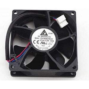 Delta 8cm QFR0824SH 24V 0.26A 8025 3line inverter automatic arm cooling fan