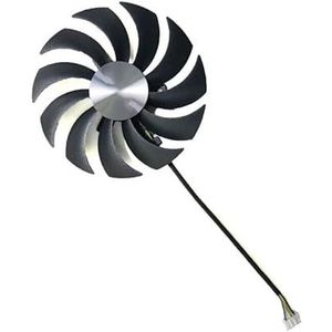 Nieuw 8 8 mm 42 mm 100 mm 40 mm 4- Pin DC 12V RTX 3070 Ti grafische fan for Zotac GeForce RTX 3070 Tweelingrand RTX 3070 Ti GPU Koelventilator (Color : 1Pcs 100MM)