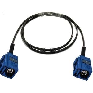 AGEBZOKEN Fakra C SMB Socket naar Fakra C Jack voor GPS-Antenneverlenging rg174 kabel 50 Ohm 50 cm 1/2/3/5/6/9/10 m (Kleur: 50 cm)