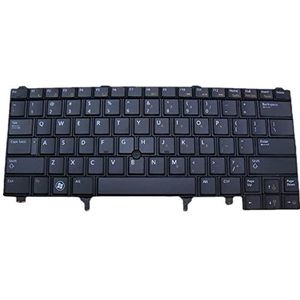 Laptop Toetsenbord Voor For DELL Latitude E6220 Verenigde Staten Lay-out Colour Zwart