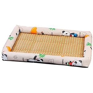 Zelfkoelende matten voor huisdieren voor honden | Bamboe Cool Mat Slaapbed voor Huisdieren Kennels Kratten - Katten Honden Kennel Krat Slaapbed Willekeurige Kleuren Rubyonly