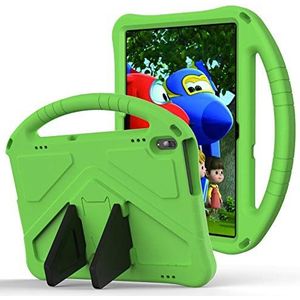 Kinderhoes compatibel met Huawei MediaPad T5 10.1 tablethoes, lichtgewicht EVA kindvriendelijke schokbestendige beschermhoes, valbestendige slagvastheid beschermende standaardhoes met schouderband Tab