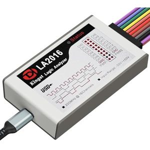 InnoMaker USB Logic Analyzer LA2016 16 Kanalen 200MHz 1G Geheugen met Engelse PC Software Draagbaar Hogesnelheid Ondersteuning I2C SPI CAN UART voor Windows MacOS Linux