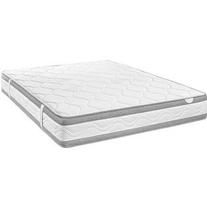 RELAX Visco-elastische matras Emily voor bedden, 90 cm x 200 cm, intense kern en visco-elastisch, omkeerbaar, hoogte 27 cm.