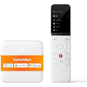 SwitchBot - Universele Afstandsbediening - Smart - Controle tot 50 apparaten IR/Bluetooth