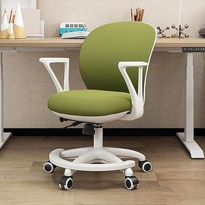 Ademende bureaustoel Lendensteun Ergonomische bureaustoel met armen en wielen Bijzetstoel In hoogte verstelbare bureaustoelen