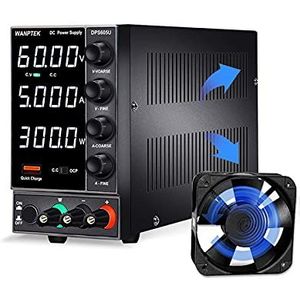 DC Bench Power Supply Variable, DPS605U Laboratorium Dc Voeding Verstelbare LED-cijfer Laboratorium Bench Power Source 6 0v 30v 5A Spanningsregelaarschakelaar Diy lichtgewicht, draagbaar en compact in