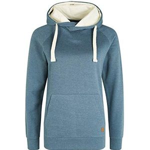 OXMO OXJulia Capuchontrui voor dames, hoodie, pullover met capuchon, blauw (ensign blue 70260), M