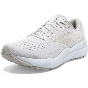Brooks Ghost 16 Sneakers voor dames, 40,5 EU, wit wit grijs, 40.5 EU