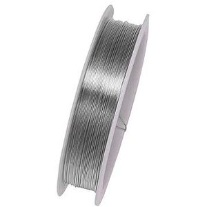 0.4mm Hoge Temp Draad Nichrome Hittebestendige Draad Algemene Doel Ondersteuning Draad Craft Draad - Lengte 50M