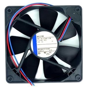 LMNCBVYA TYP 4412FM 12V 3.2W Cooling Fan - 120x120x25mm 2-Wire Fan for PC and Electronics