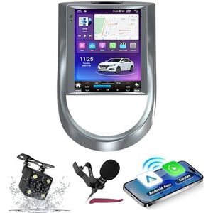 Android 14 Autoradio Navi voor K-ia soul (2010-2013) 9.7 ""Verticale scherm multimediaspeler met draadloze carplay GPS-navigatie Bluetooth 5.0 HIFI FM-radio 5G-WiFi SWC MIC,M200s