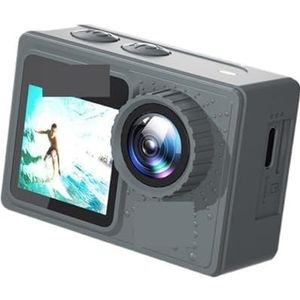 Actiecamera, Actiecamera 5K Fietscamera Elektronische stabilisator Actiecamera Sportvideocamera's Helmvideocamera's,voor fietsen, motorfietsen