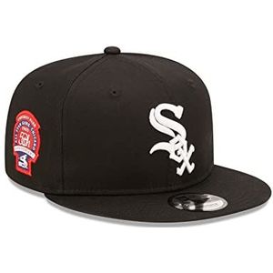 New Era Chicago White Sox MLB 50th Anniversary Sidepatch 9Fifty Snapback Cap Black - S-M (6 3/8-7 1/4)