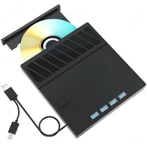 USB 3.0 Type-C Vermenigvuldiging Externe Blu-ray Optische Drive CD/DVD/BD -/+RW Speler Brander Schrijver Lezer Geschikt for Laptop PC