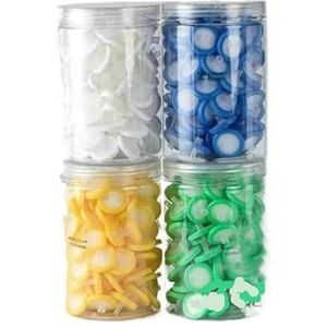 Naaldfilter 100 stuks wegwerpfilters voor Luer spuit 33 mm, nylon, PES en PVDF, met 0,22/0,45 µm membraan. (33 mm 0,22 um nylon)