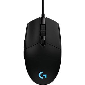 Logitech G203 Prodigy Gaming Muis, 8.000 DPI, RGB, lichtgewicht, 6 Programmeerbare Knoppen, on-board geheugen, PC/Mac - Zwart