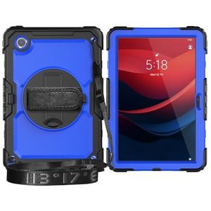 Tablet PC-hoes Compatibel met Lenovo Tab M11 TB-330FU/Lenovo Xiaoxin Pad 2024 TB-331FC Heavy Duty schokbestendige TPU-hoes, beschermhoes W schermbeschermer 380 draaibare standaard + handriem + schoude
