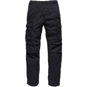 Vintage Industries Reef Pants Cargobroeken zwart XL 100% katoen Basics, Street wear
